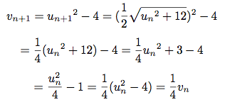 calculs suite géométrique
